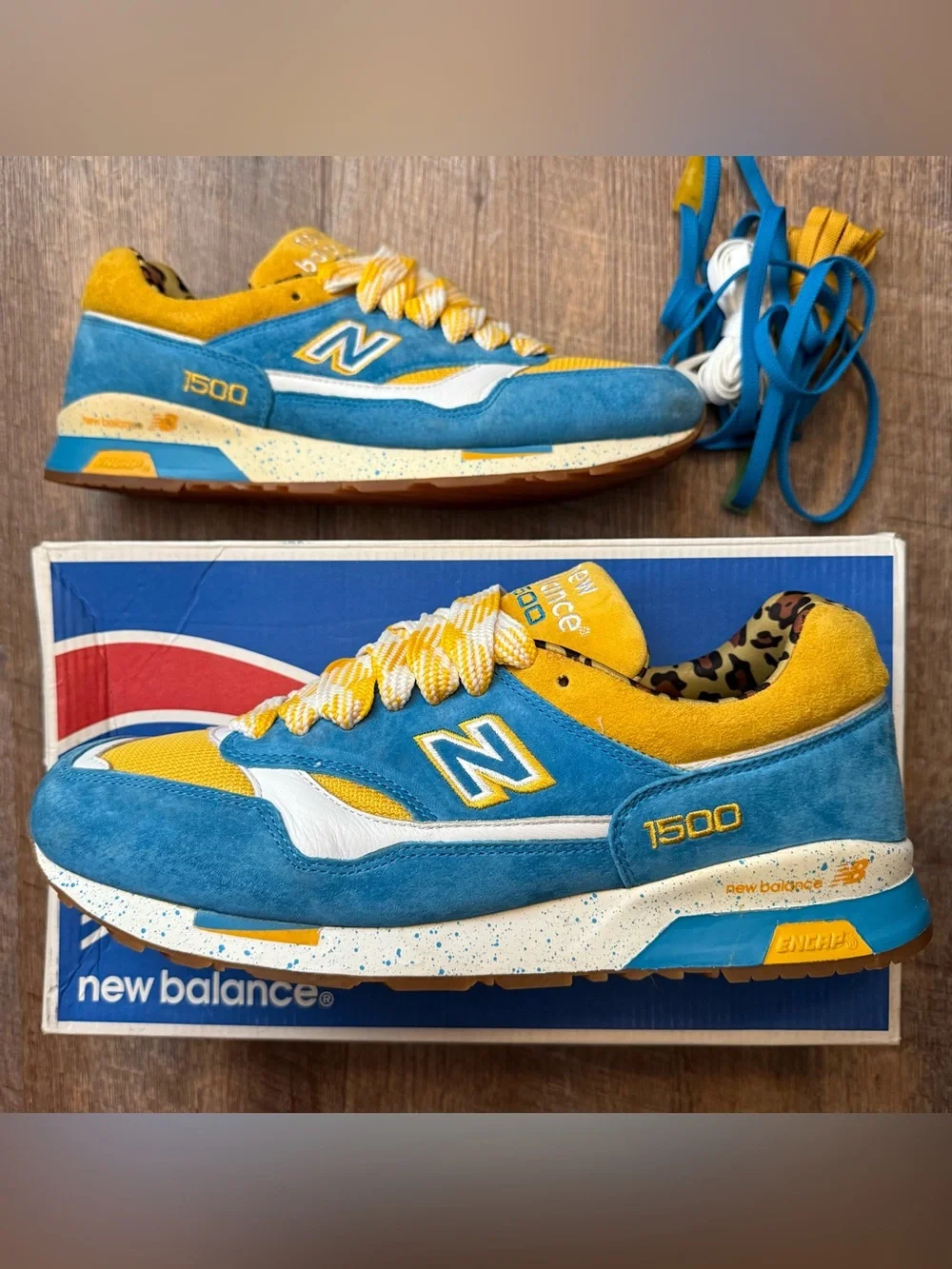 New Balance 1500 x LaJMC x Colette x Undefeated UCLA Blue Yellow